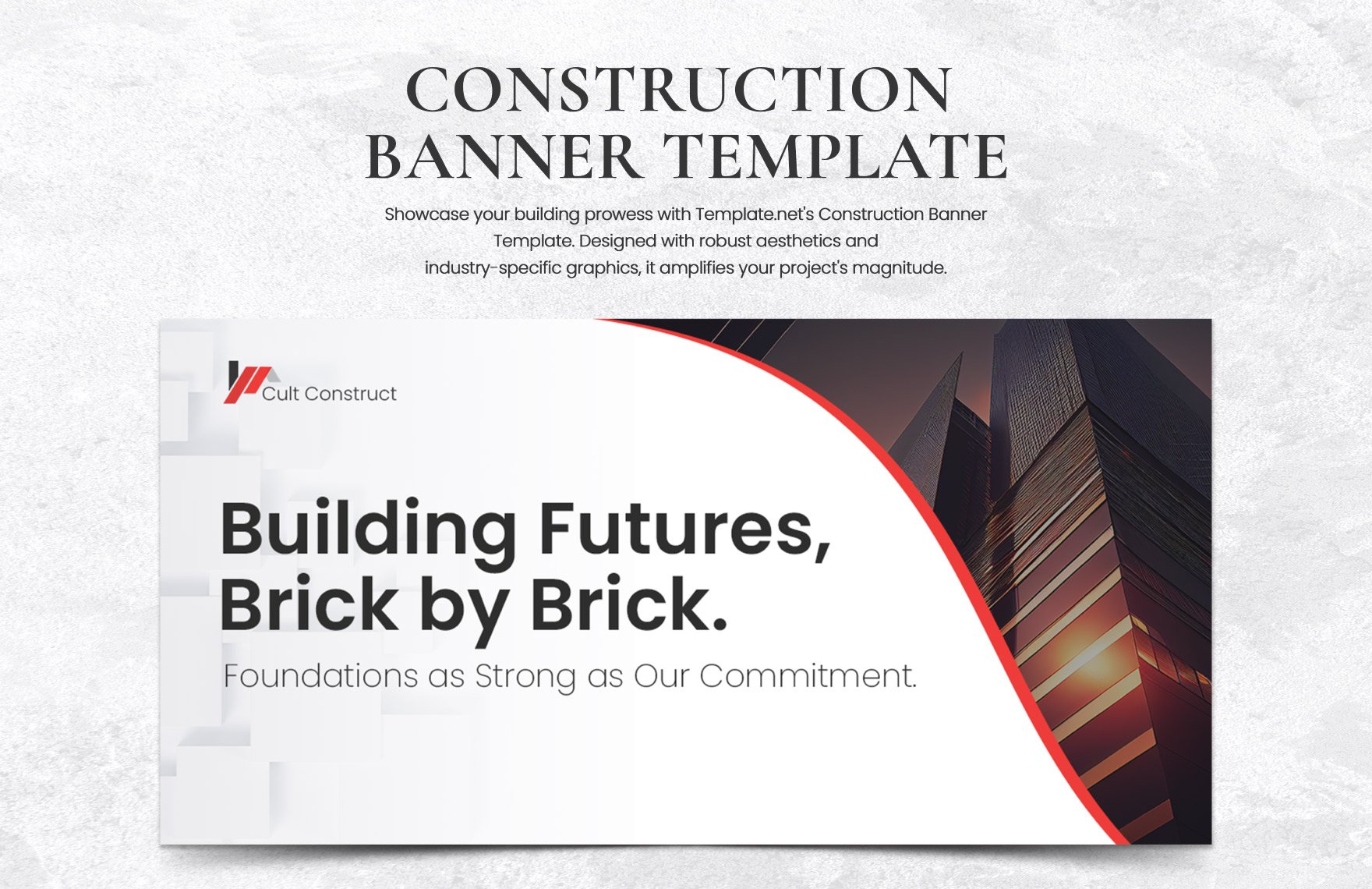 Construction Banner Template