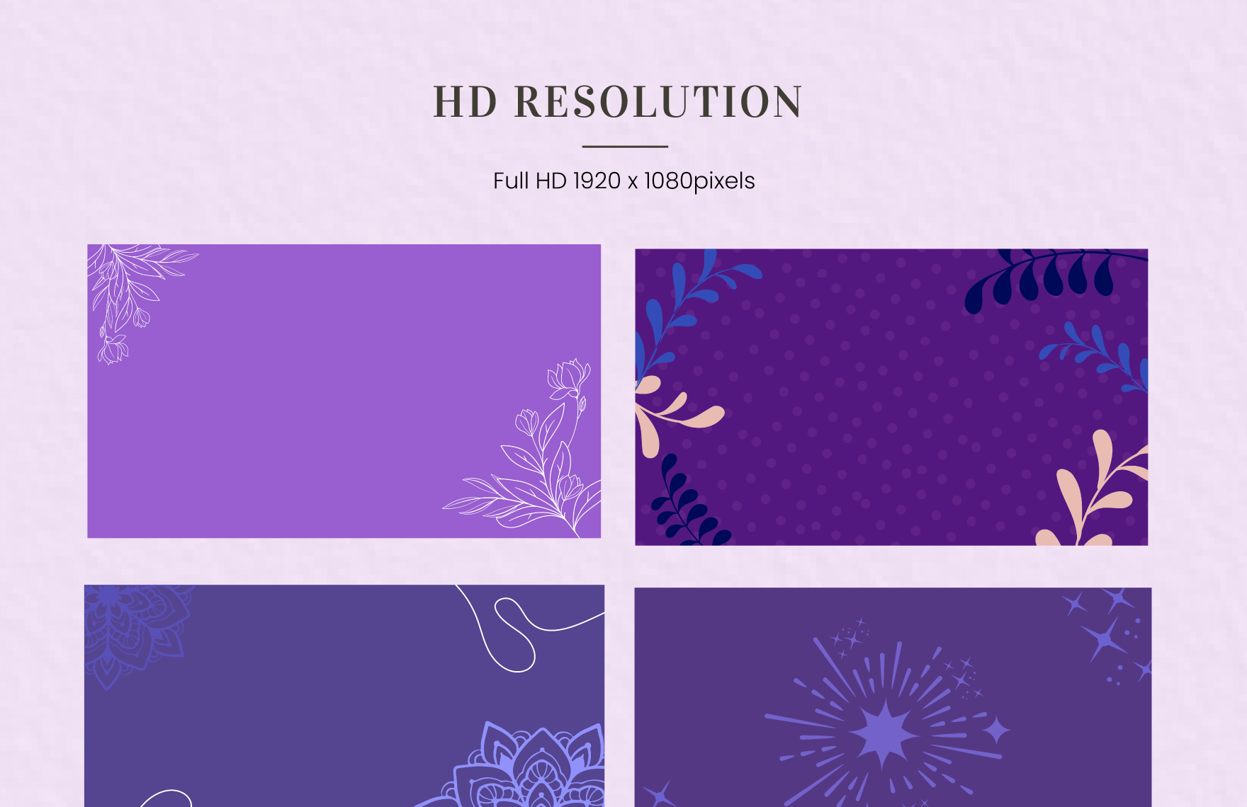 Purple Background Template