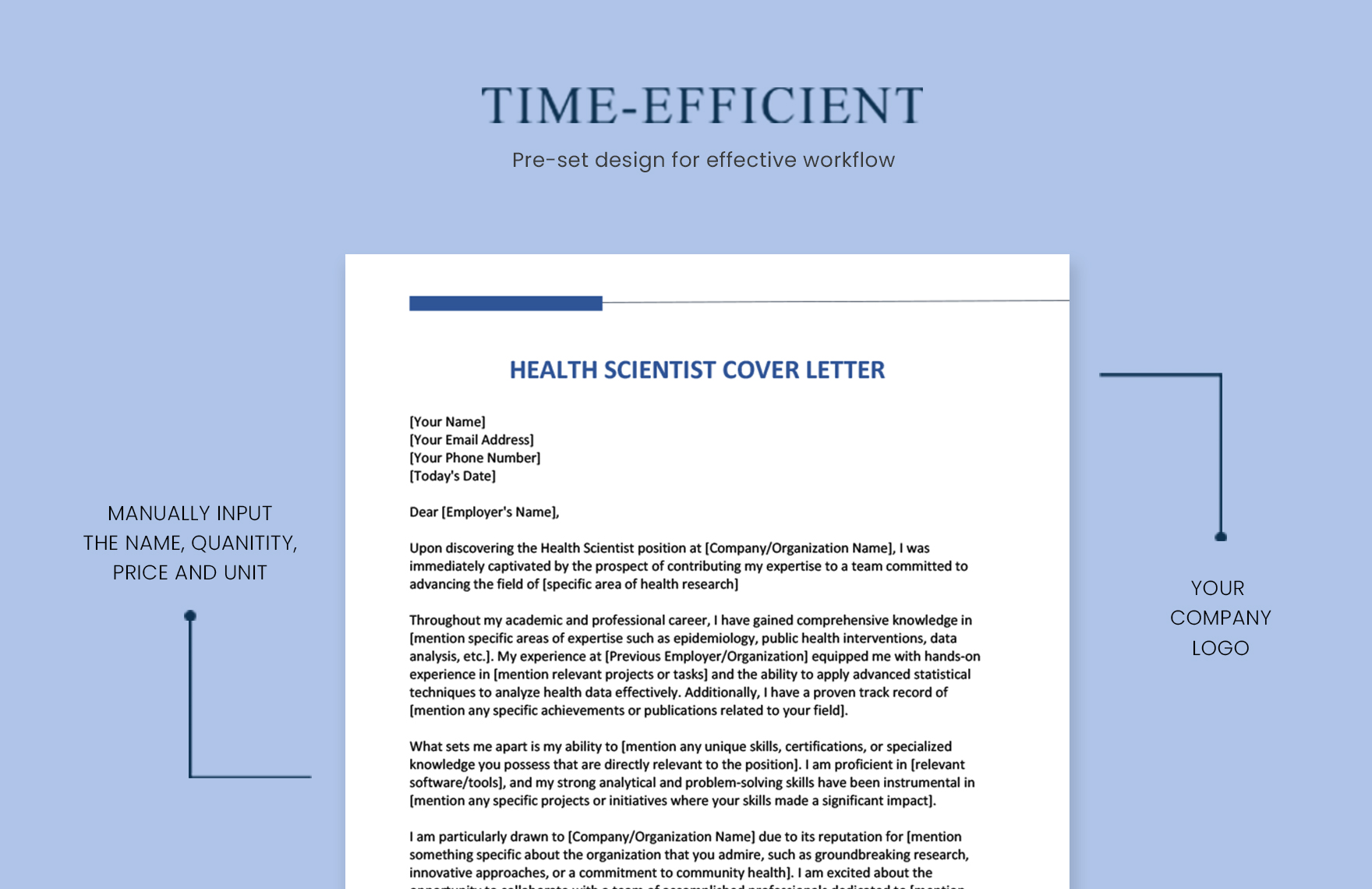 Health Scientist Cover Letter