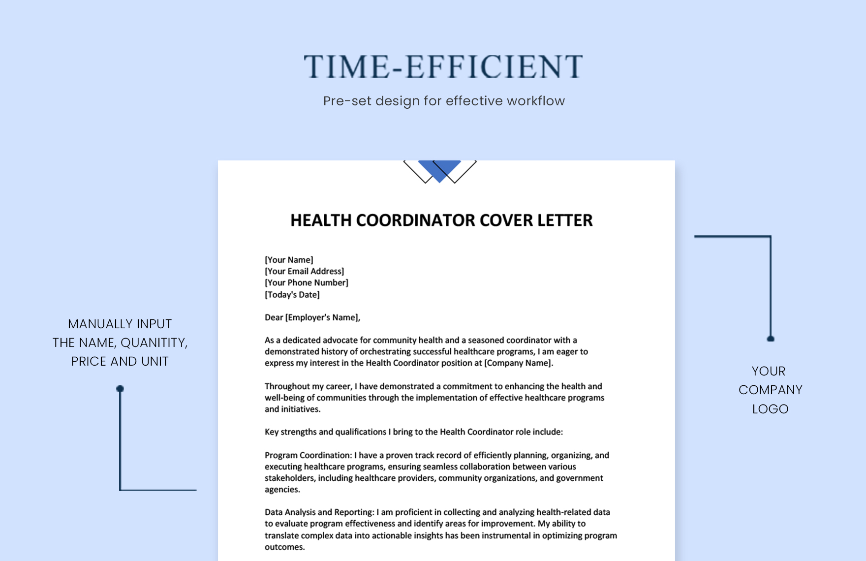 Health Coordinator Cover Letter