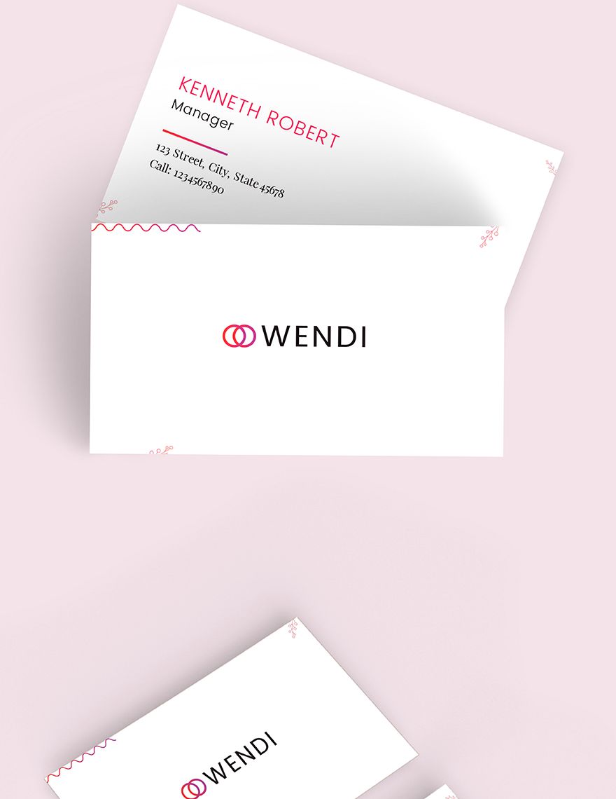 Wedding Planners Business Card Template