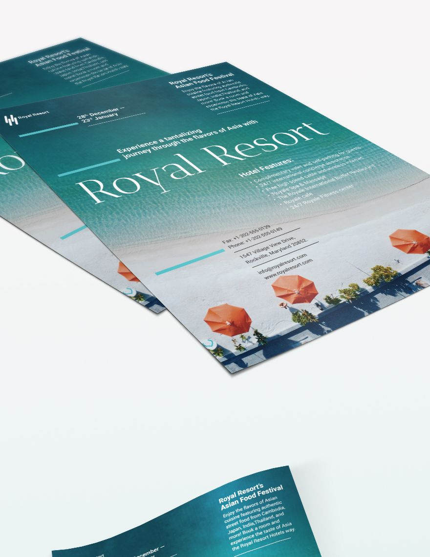 Royal Resort Flyer