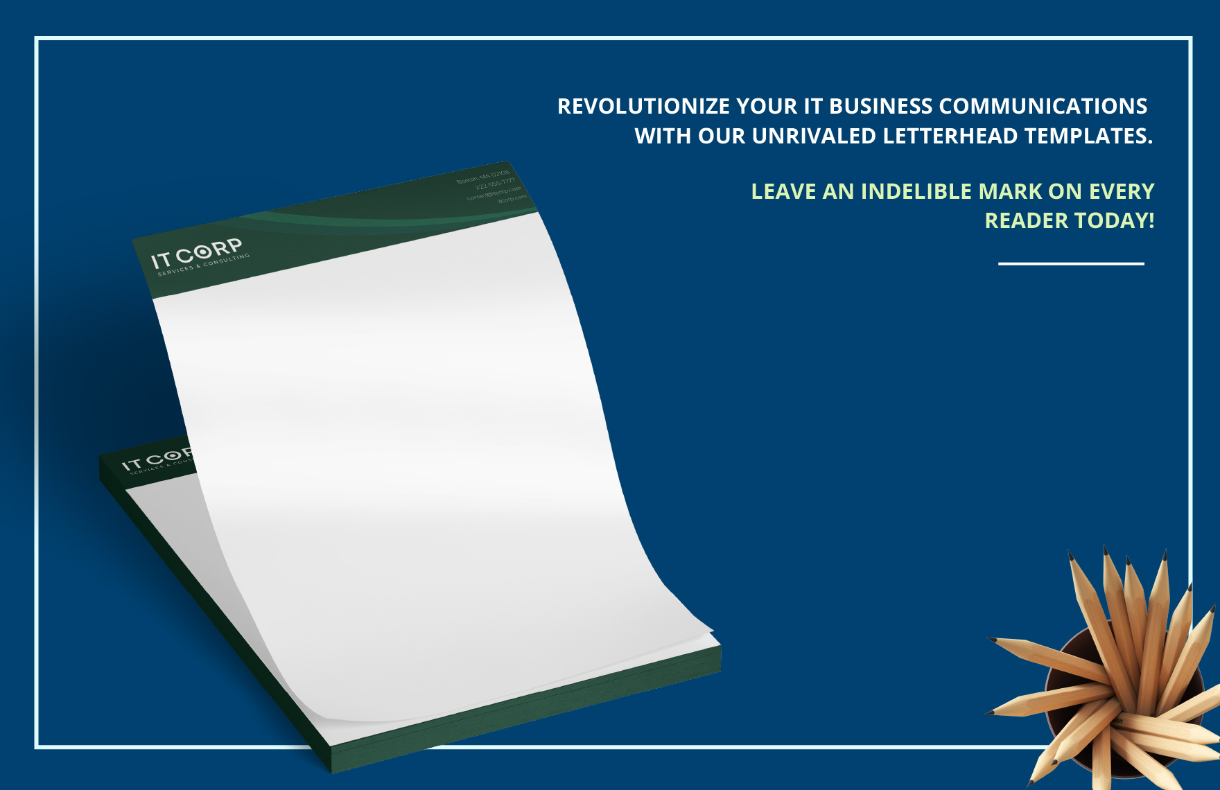 Managed IT Services Letterhead Template