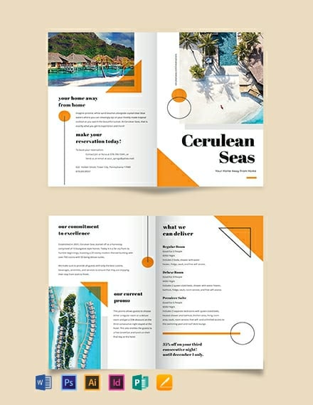 Resort Brochure Template