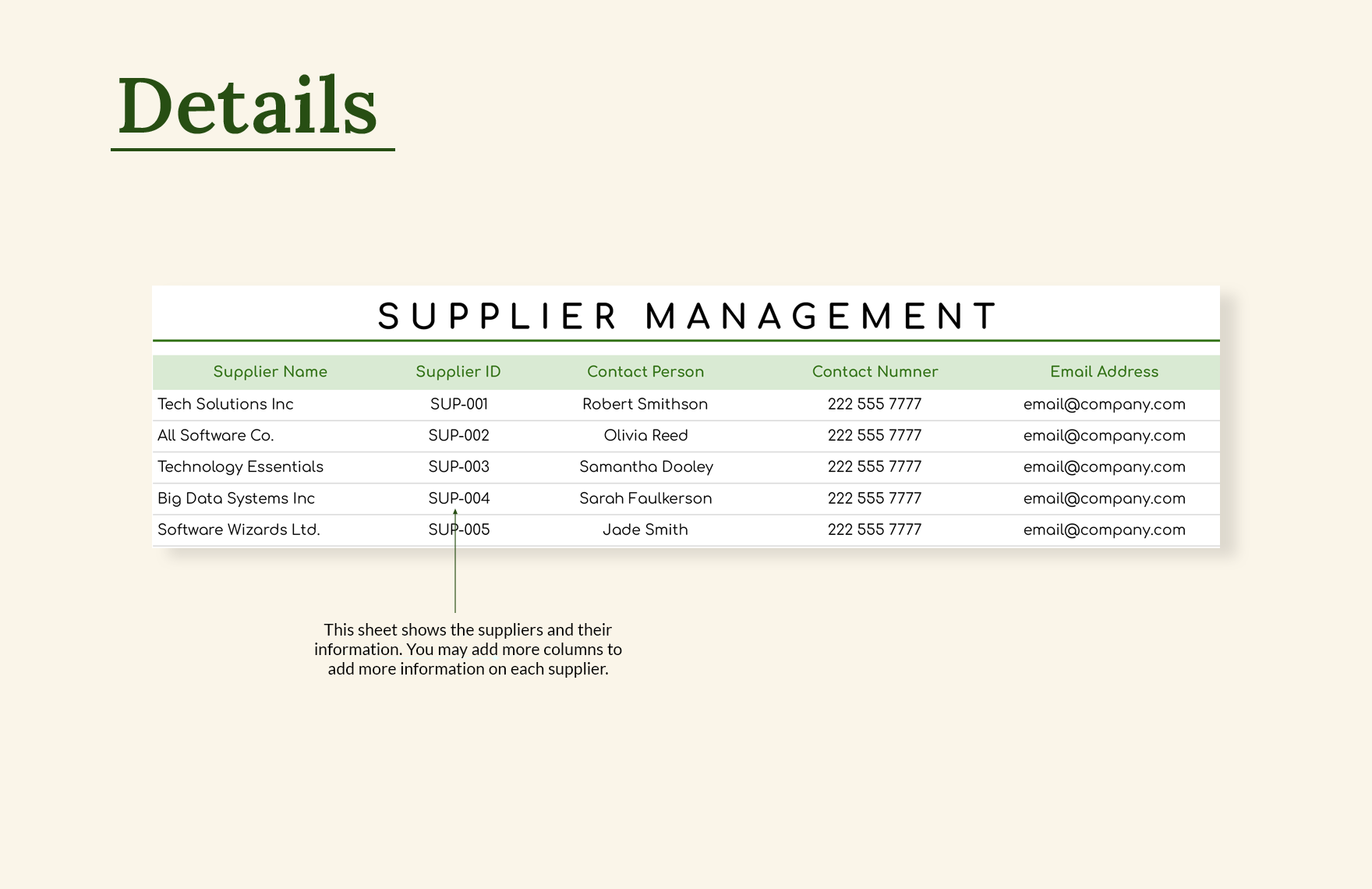 IT Supplier Risk Assessment Sheet Template in Excel Google Sheets