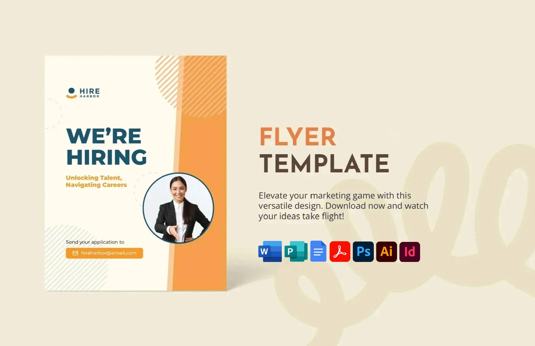 Flyer Template in PDF - FREE Download