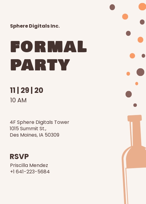 26 Free Formal Invitation Templates Customize And Download 4822