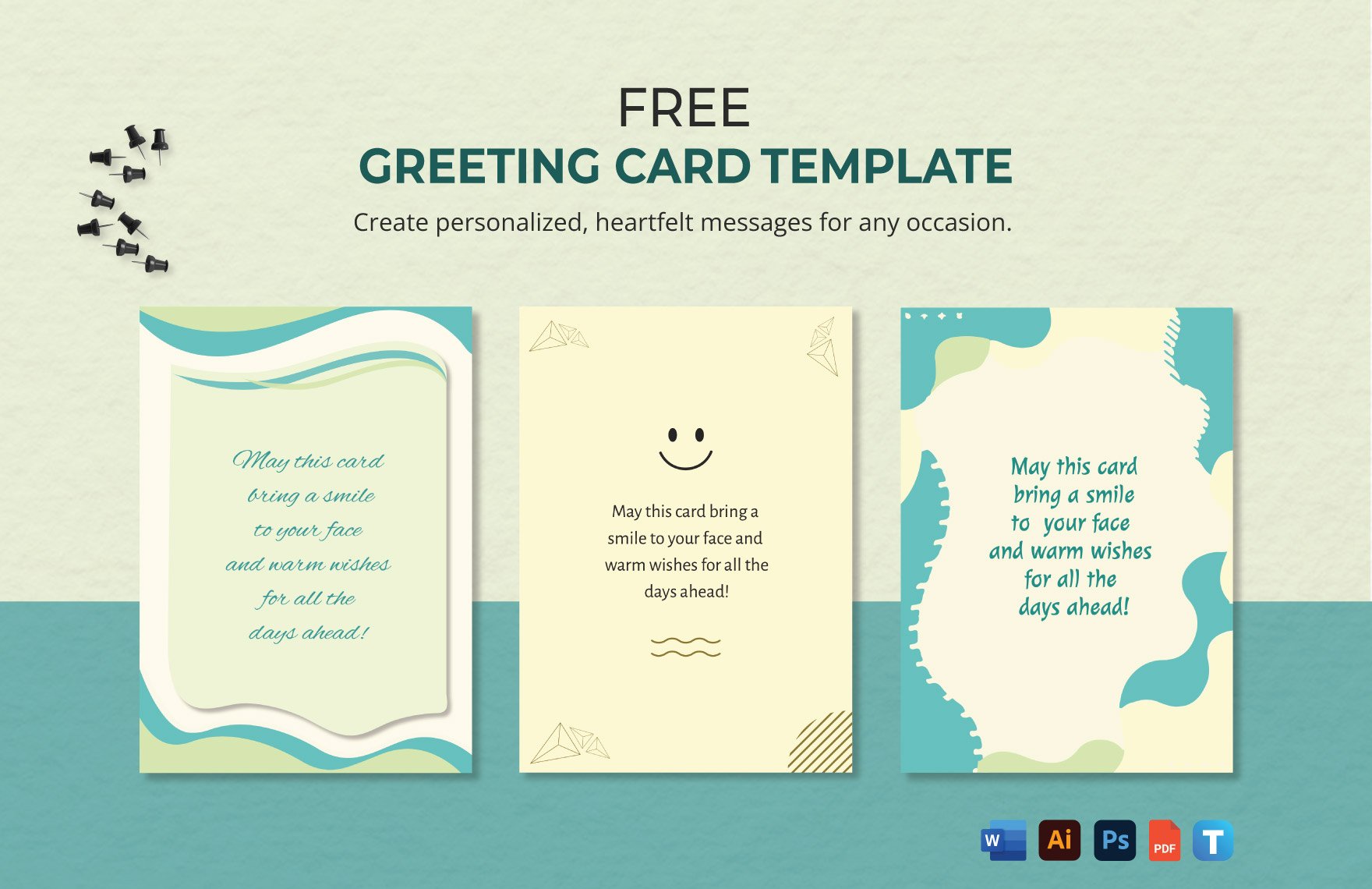 Free Greeting Card Template
