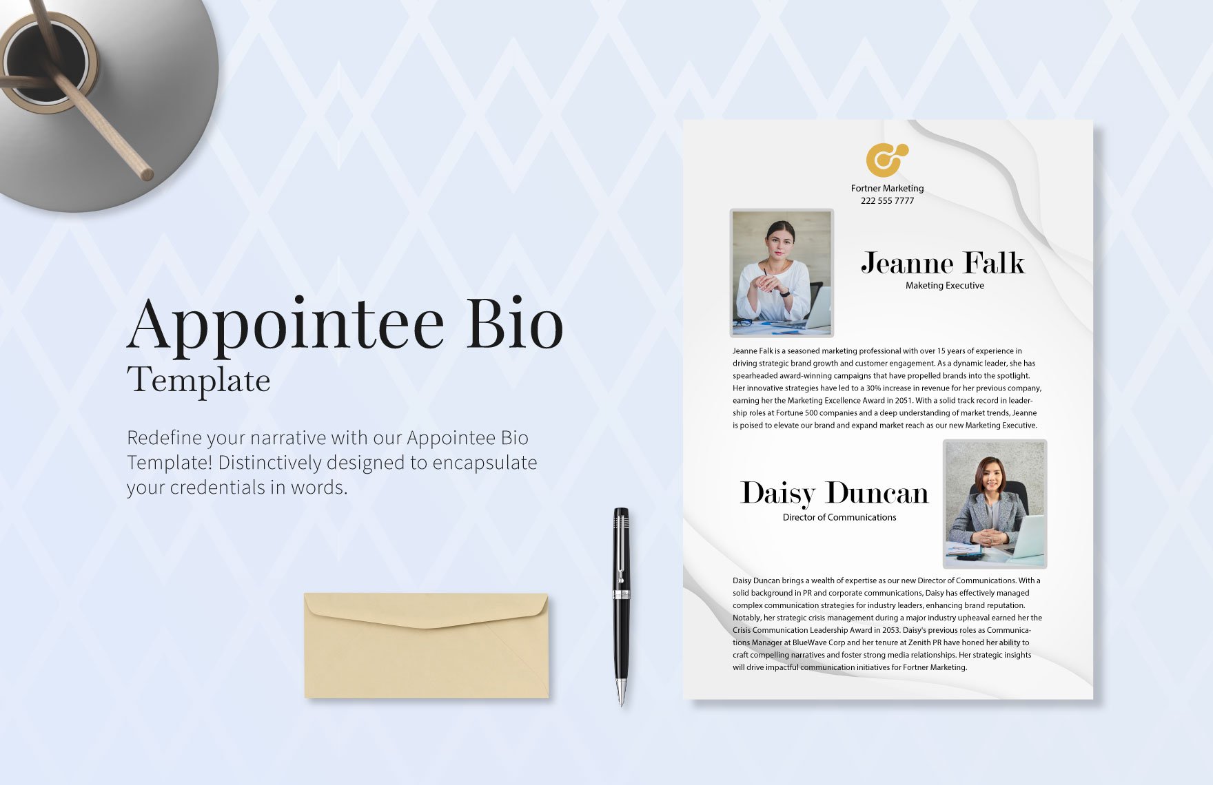 Appointee Bio Template