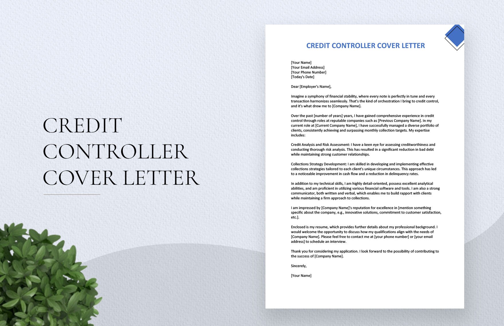Credit Controller Cover Letter