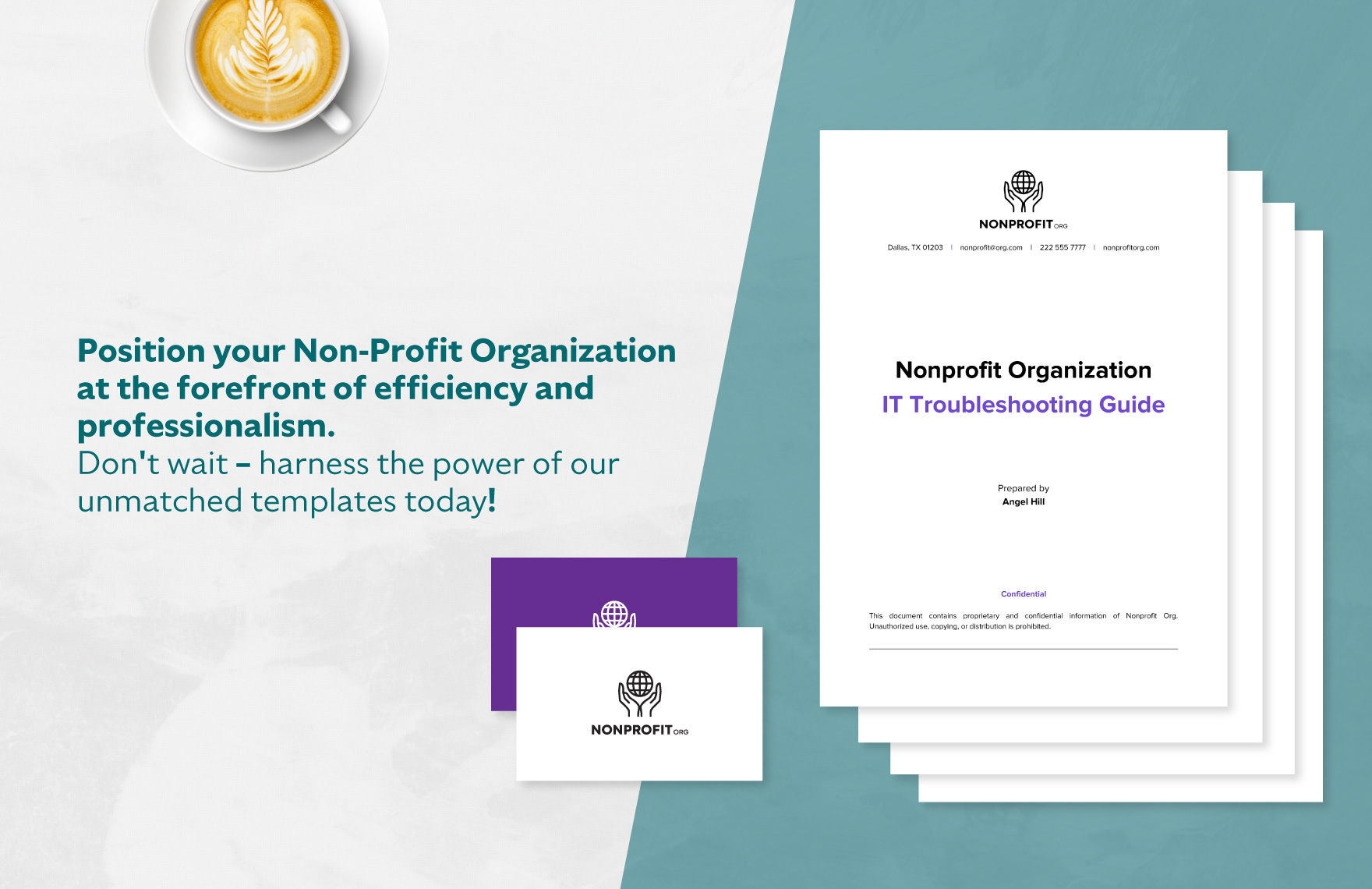 Nonprofit Organization IT Troubleshooting Guide Template