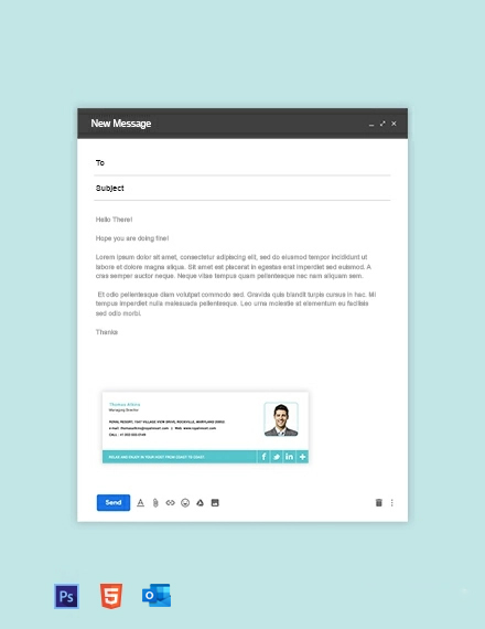 restaurant manager email signature examples