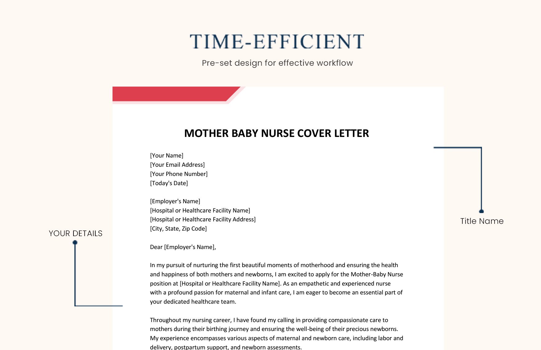 Mother Baby Nurse Cover Letter