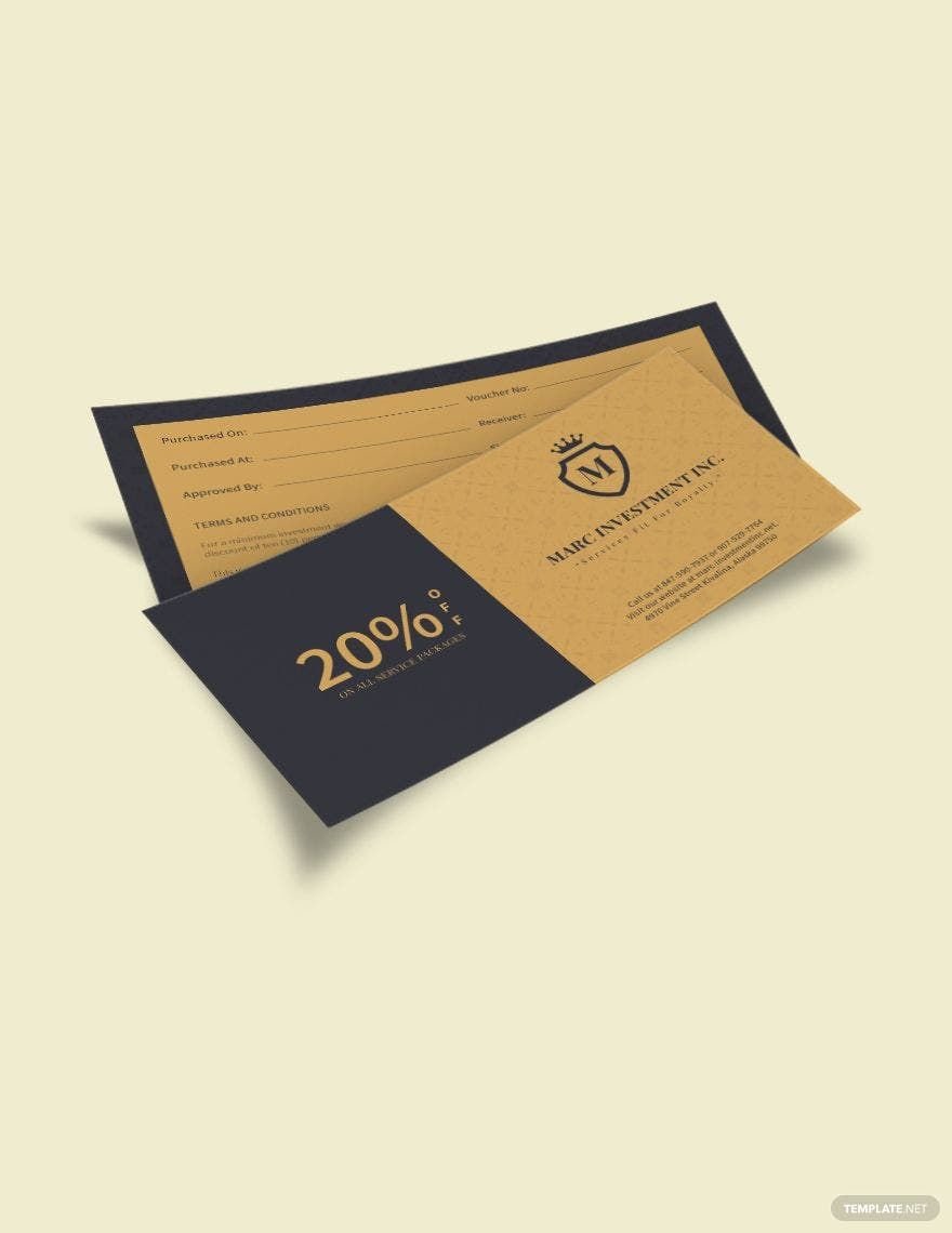 Business Discount Coupon Template