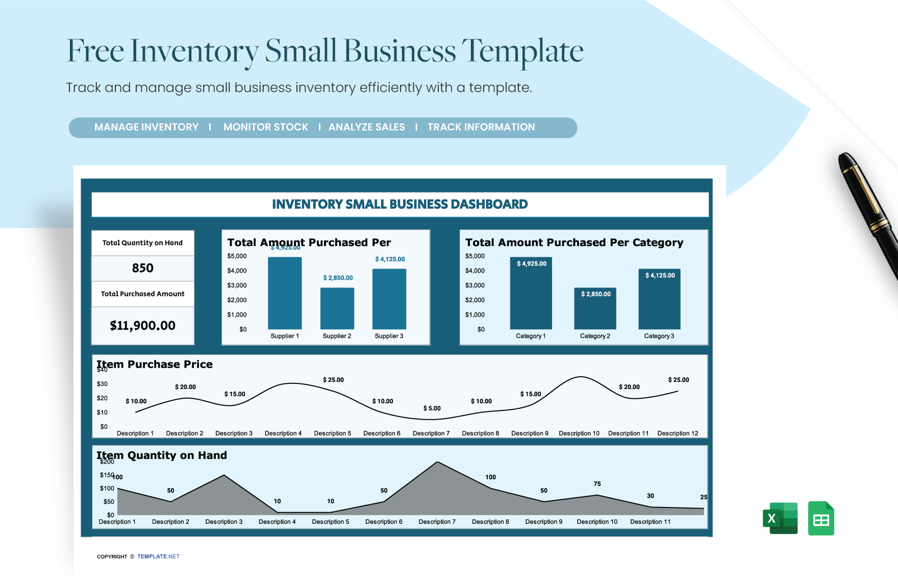 inventory small business template – free google... FREE Google Sheets Template - Download | Template.net