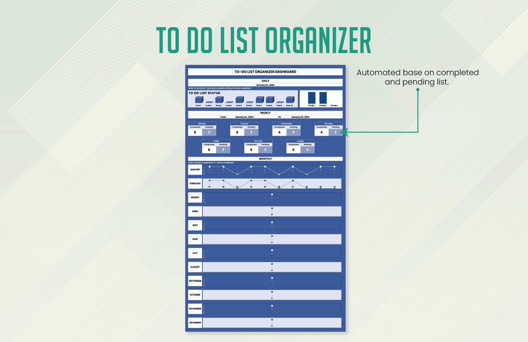 To-Do List Organizer Template