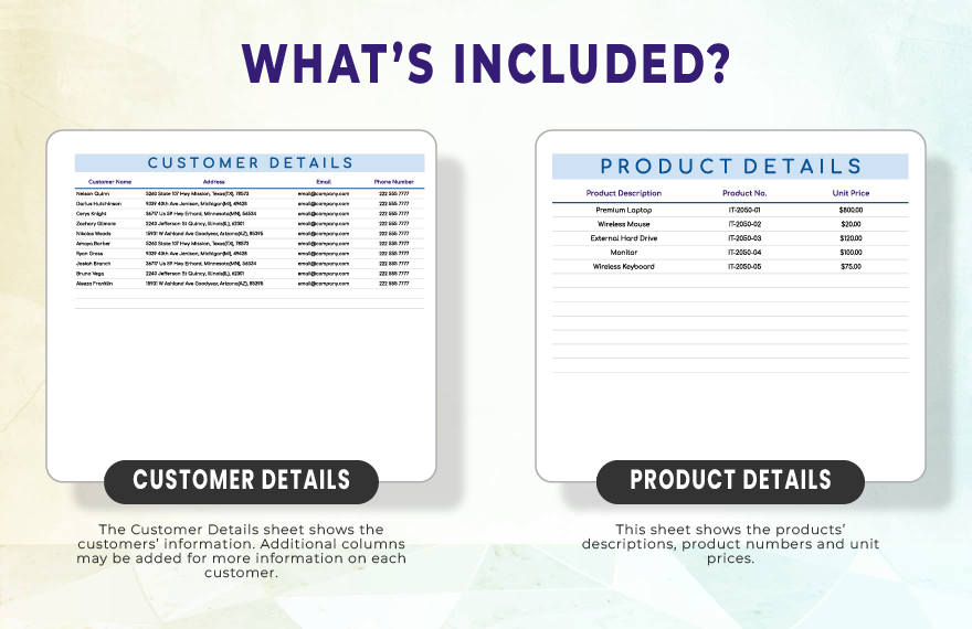 Sales Receipt Template
