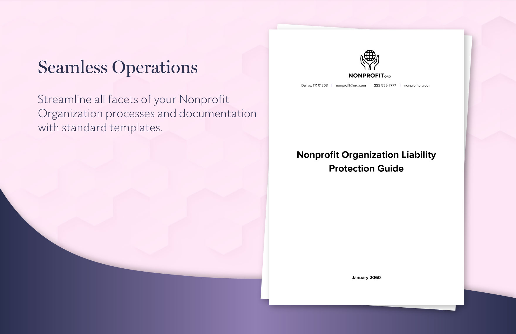 Nonprofit Organization Liability Protection Guide Template