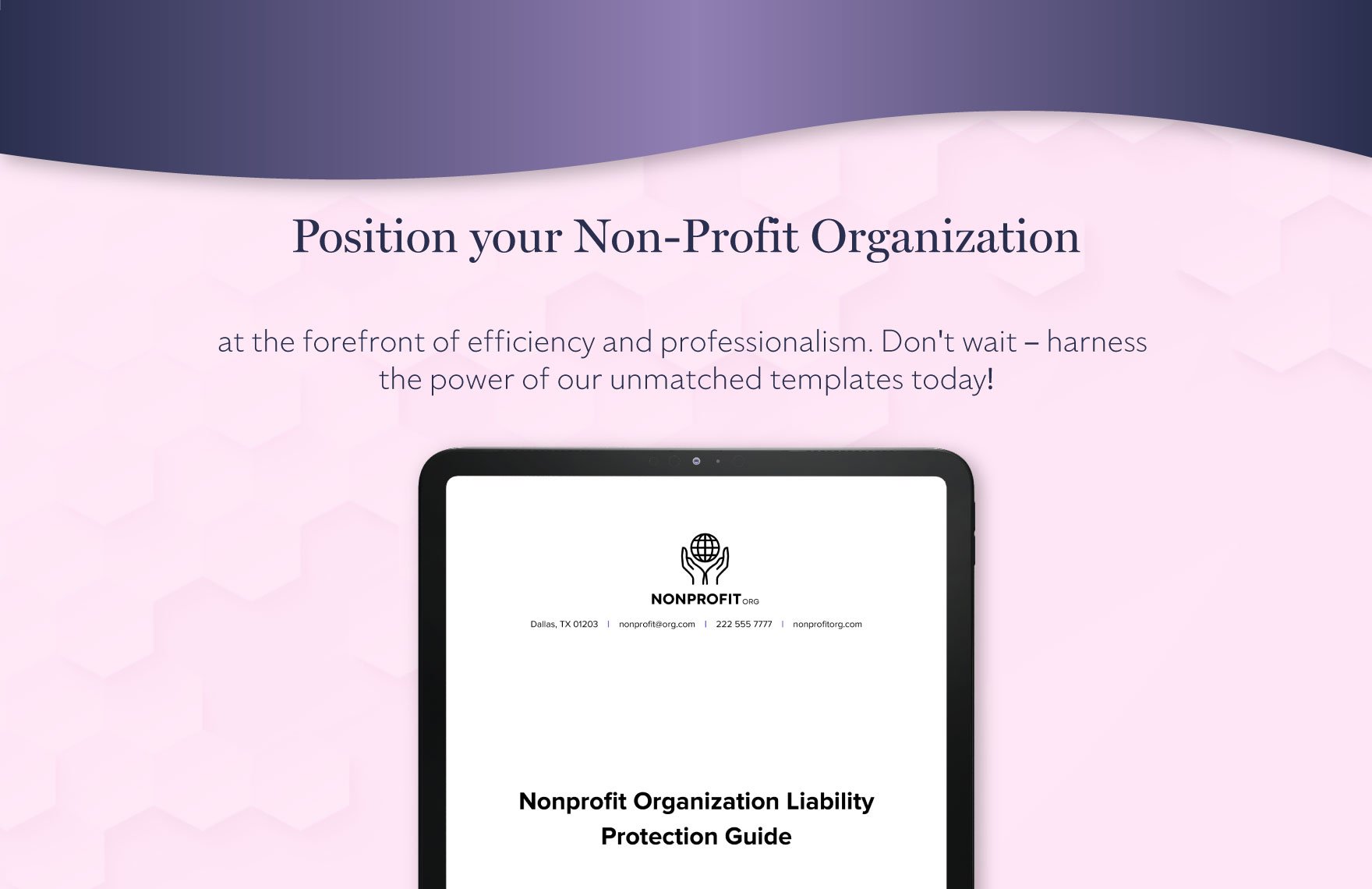 Nonprofit Organization Liability Protection Guide Template