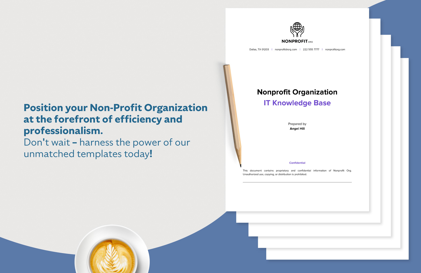 Nonprofit Organization IT Knowledge Base Template