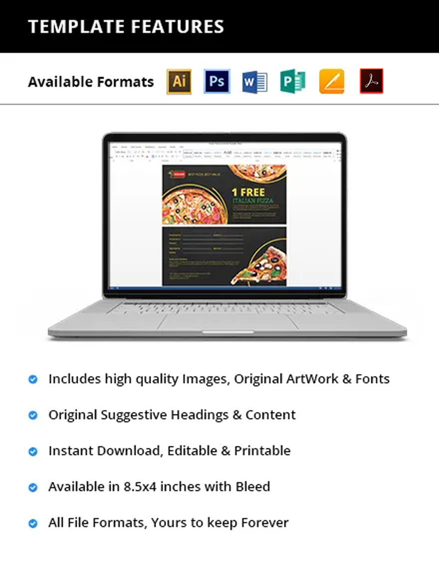 Pizza Coupon Customize