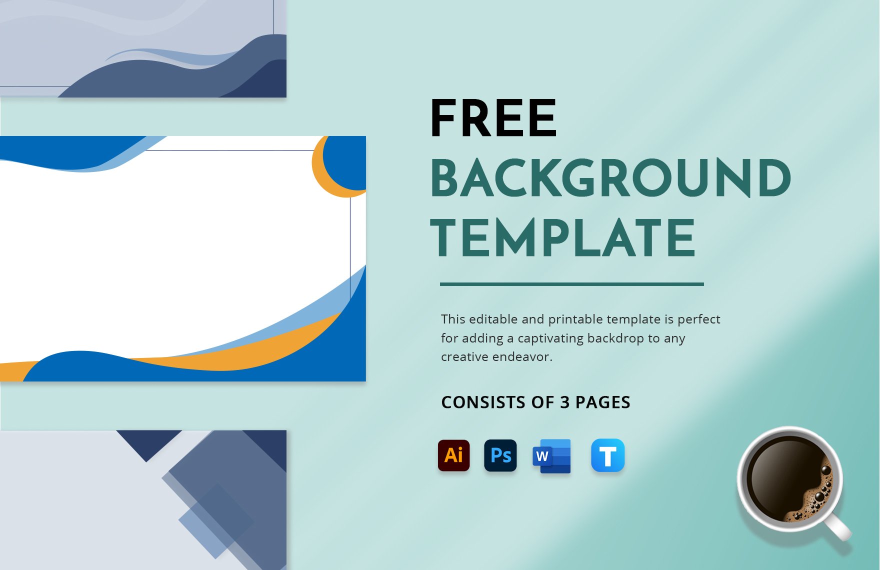 Free Background Template in Word, Illustrator, PSD