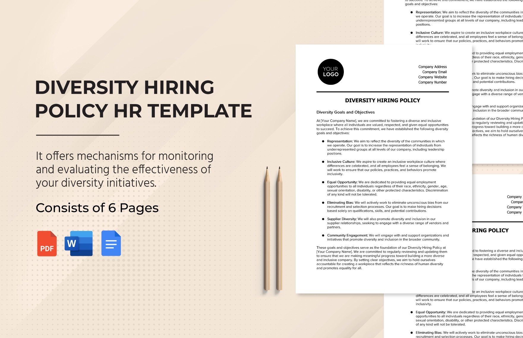 diversity-hiring-policy-hr-template