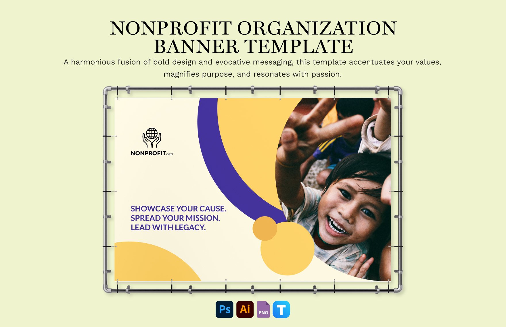Nonprofit Organization Banner Template