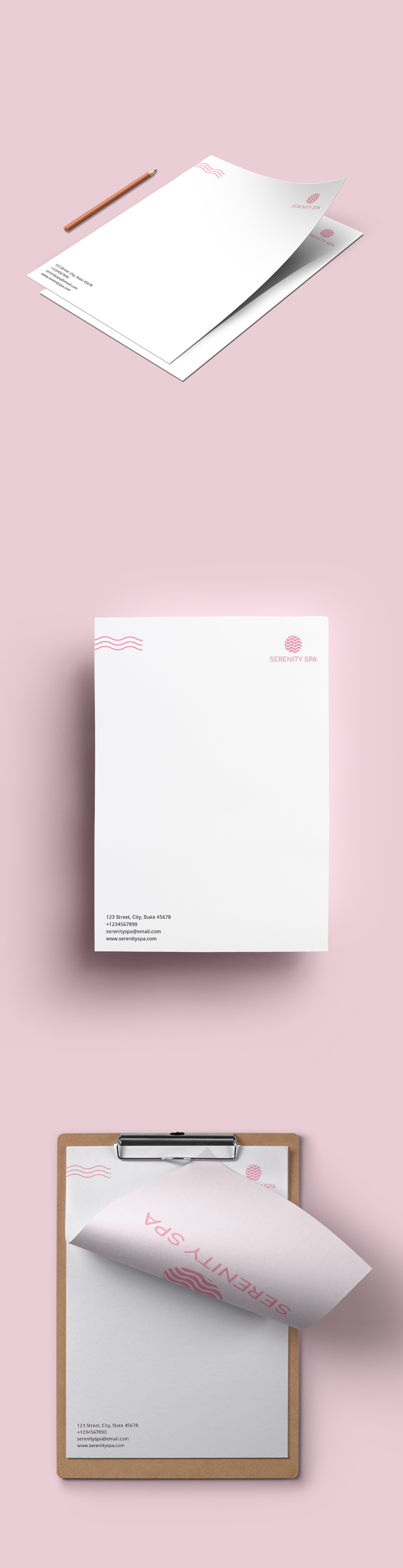 Free Luxury Hotel Letterhead Template - Illustrator, PSD | Template.net