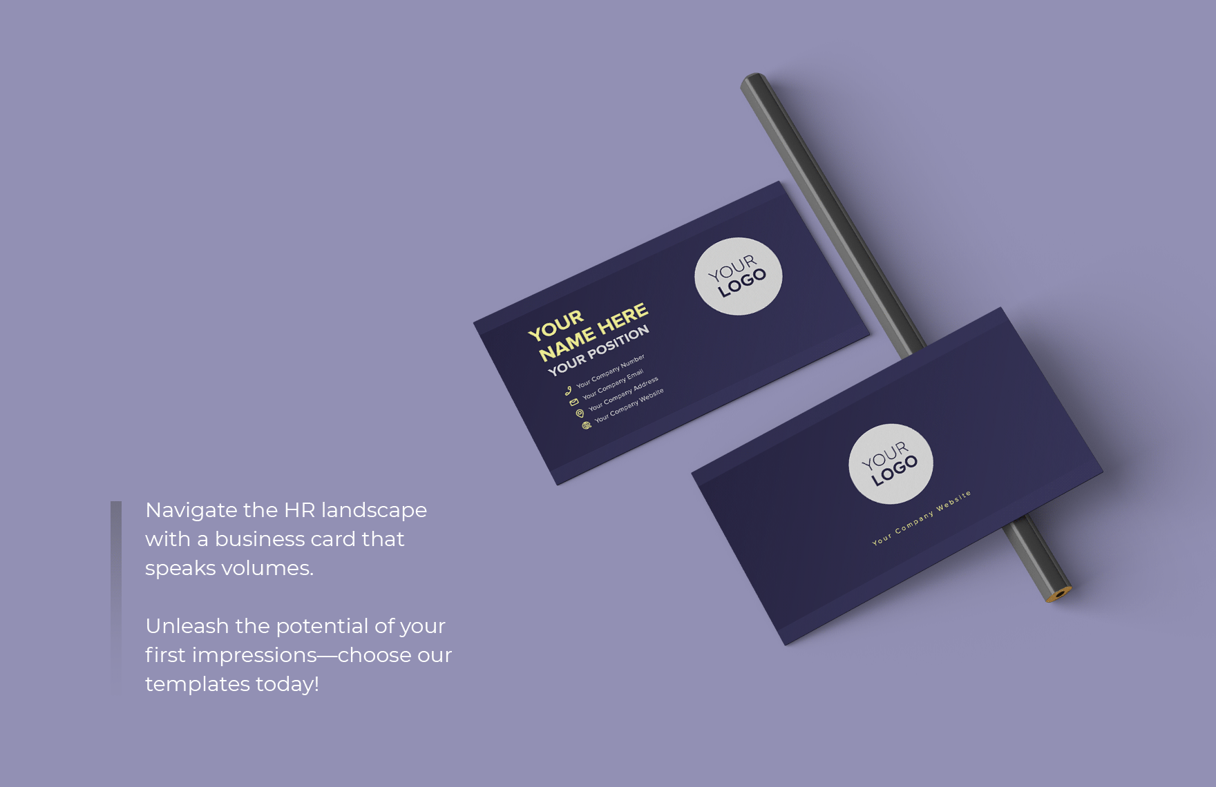 COO Business Card Template