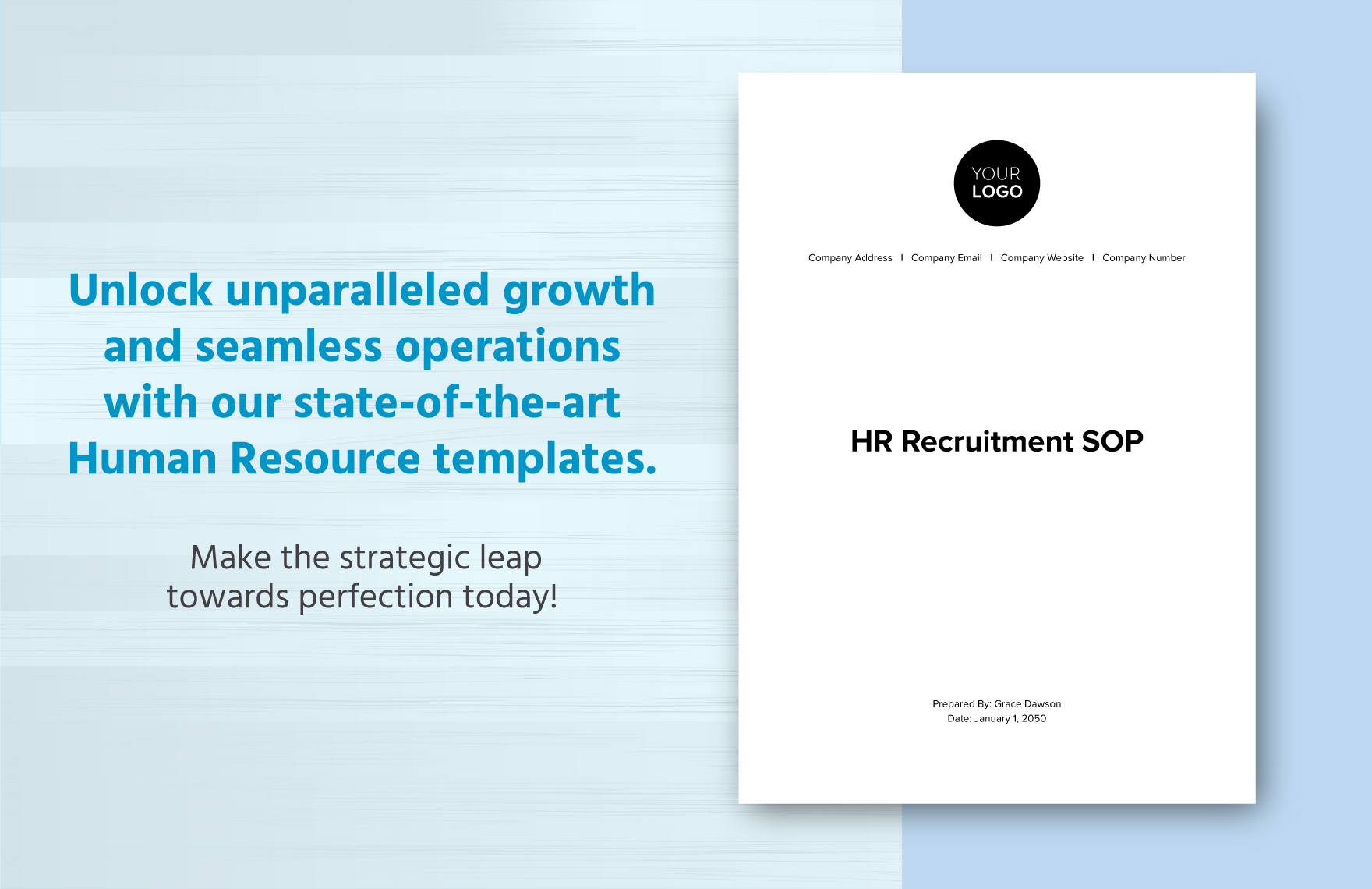 Recruitment SOP HR Template