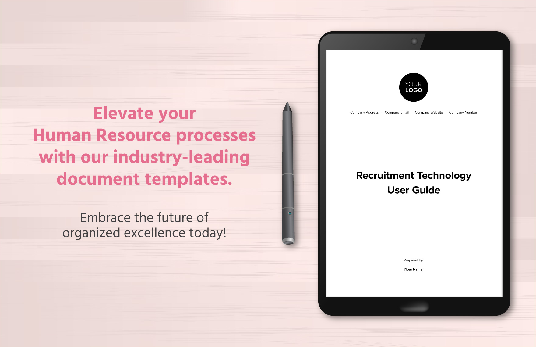 Recruitment Technology User Guide HR Template