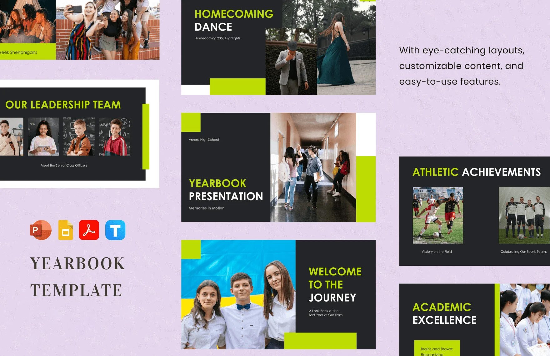 Free Yearbook Template