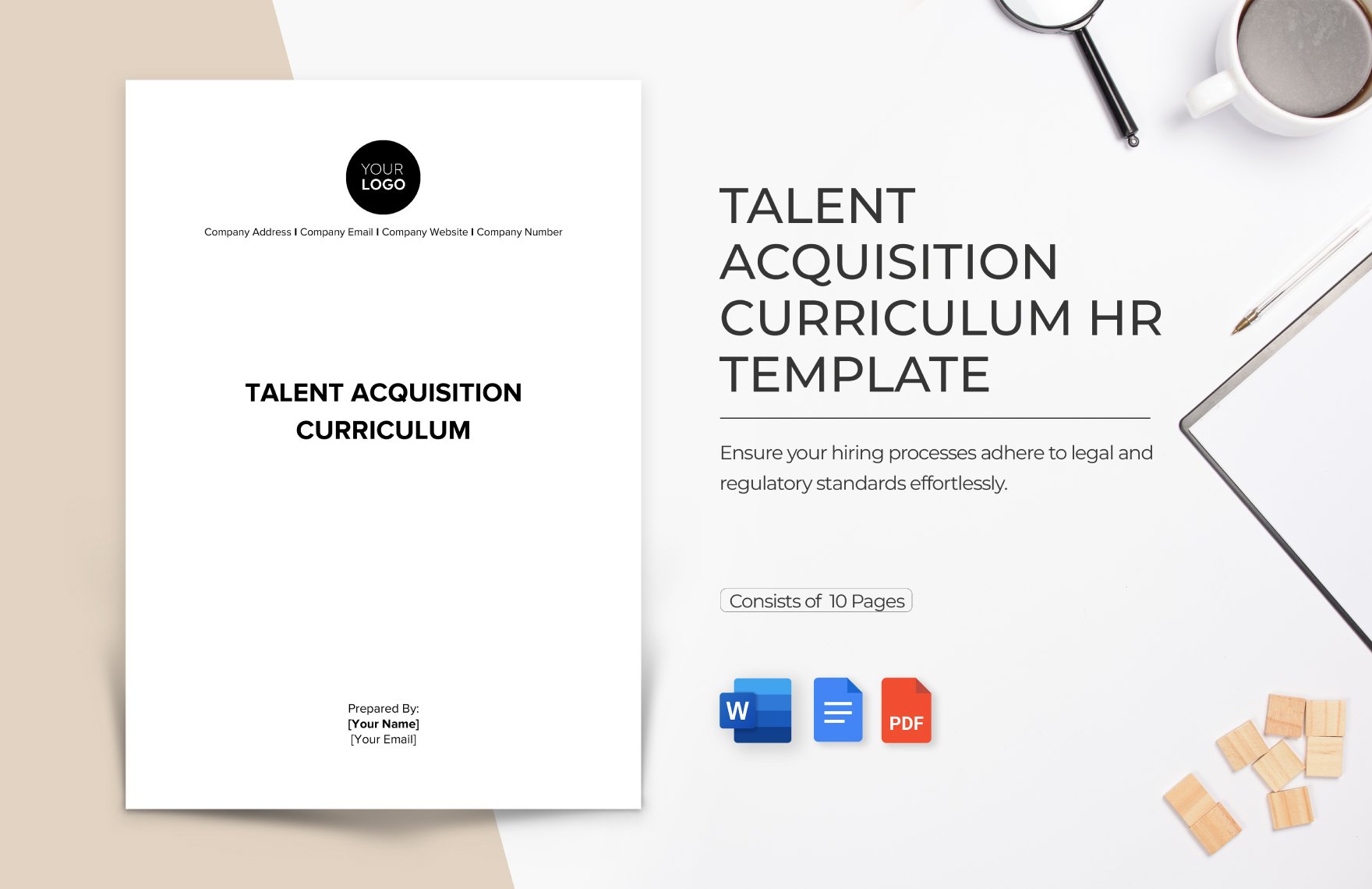 Talent Acquisition Curriculum HR Template