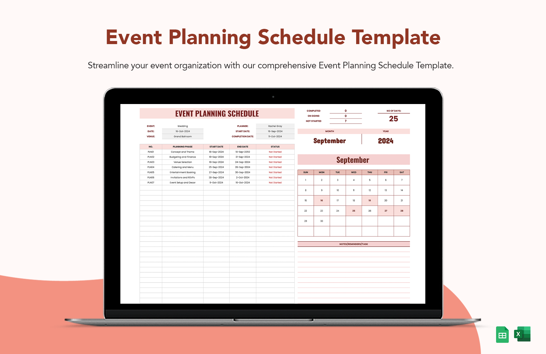 Free Event Schedule Templates In Excel To Download Free Event Schedule Templates In Excel To Download