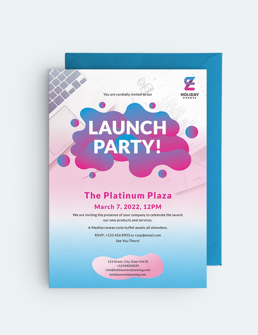 Event Planner Invitation Template