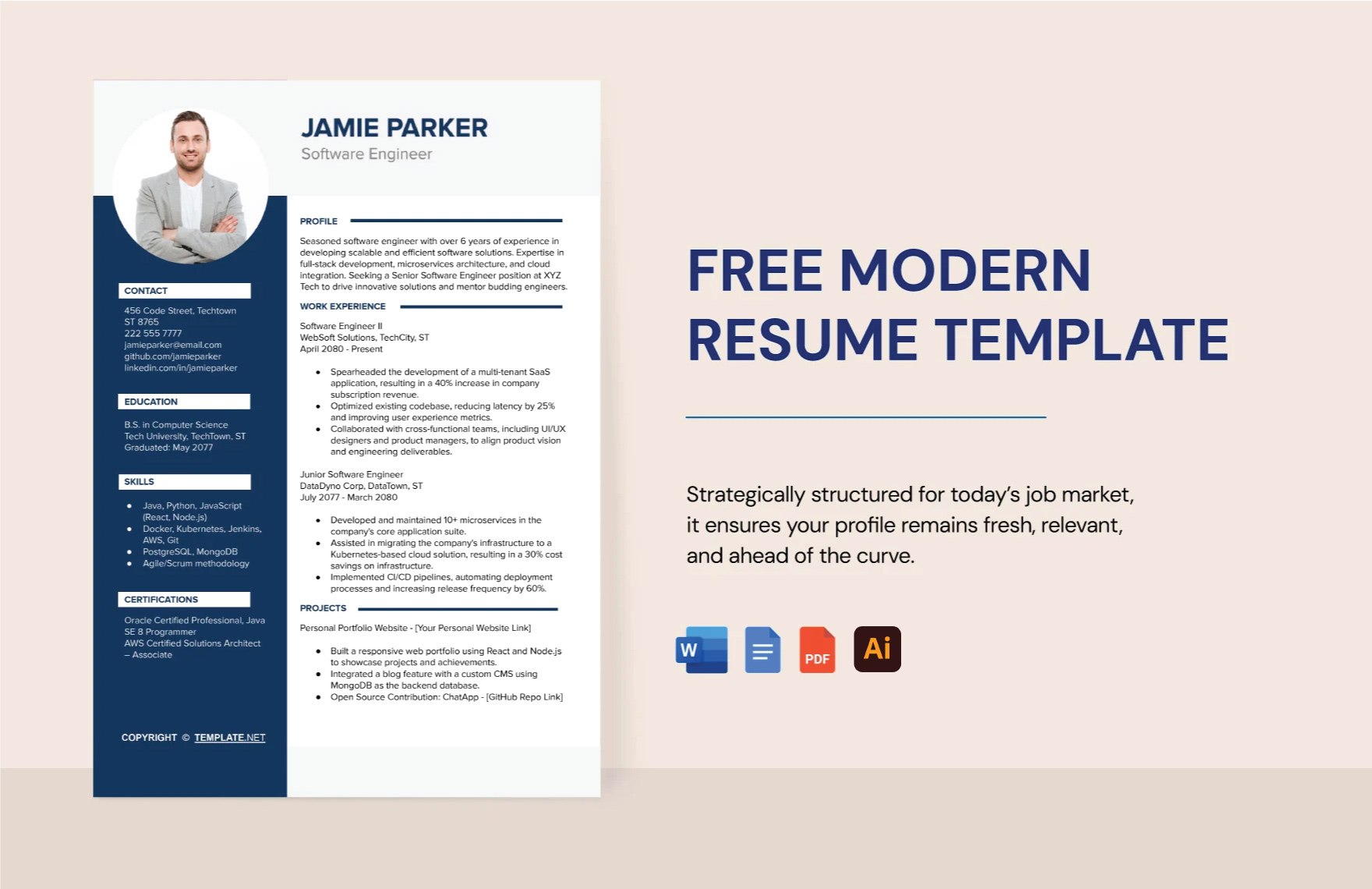 Modern Resume Template