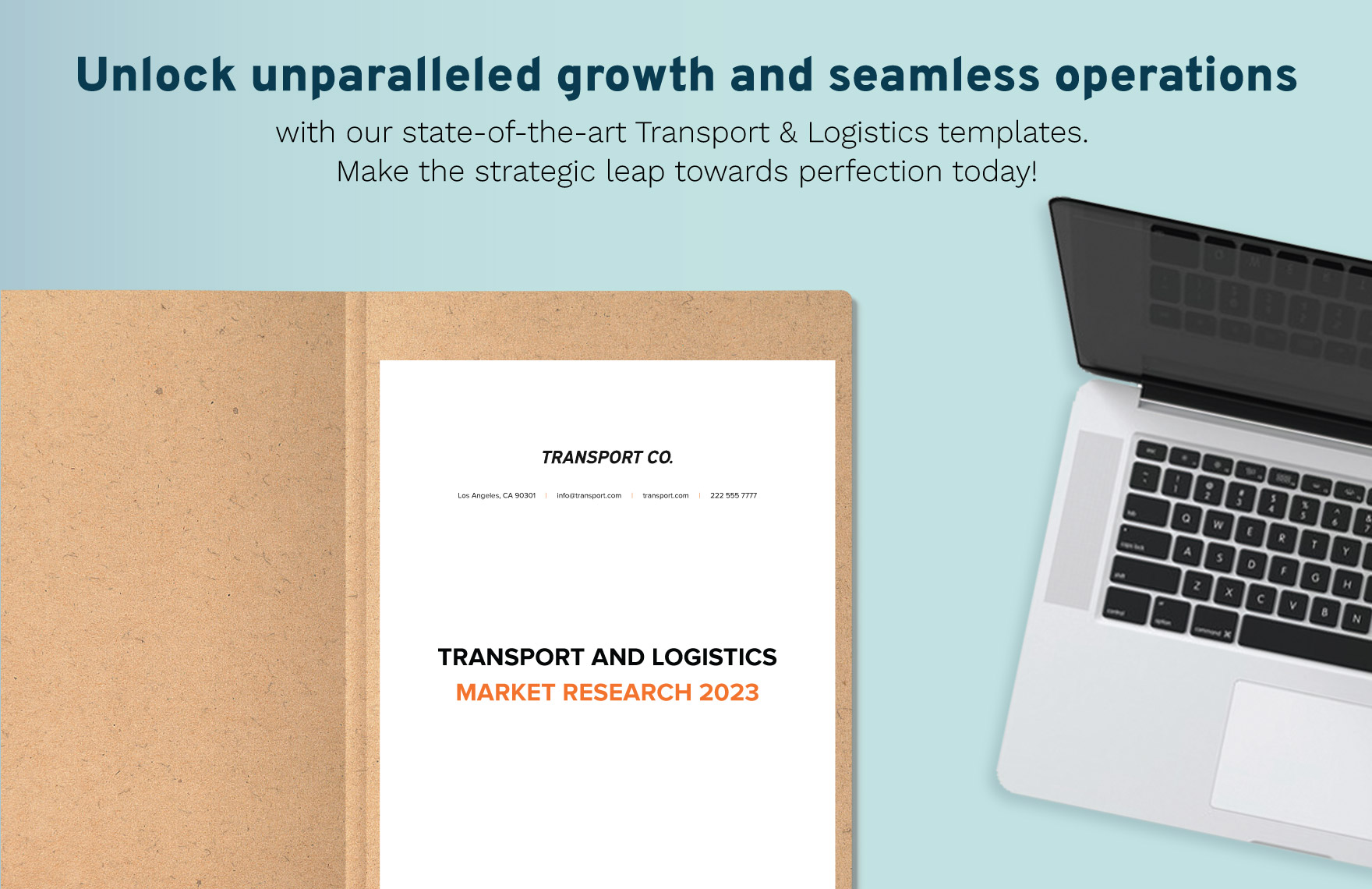 Transport and Logistics Market Research 2023 Template