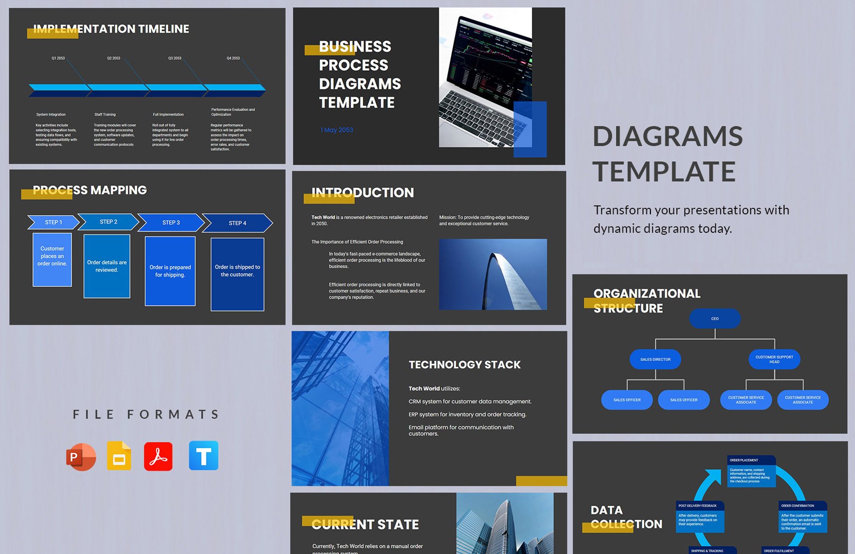 Free Diagrams Template in PDF, PowerPoint, Google Slides