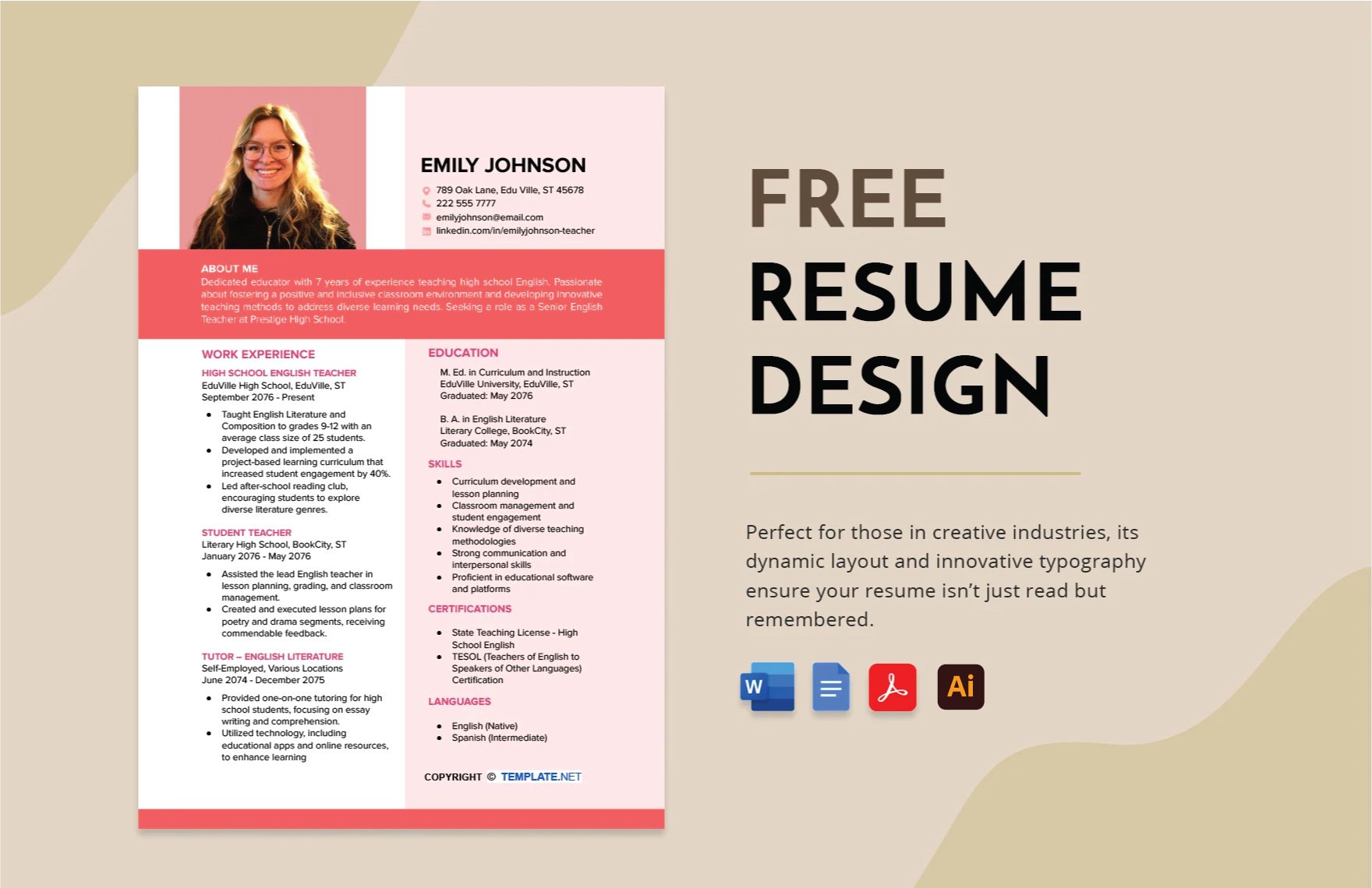 Resume Design Template