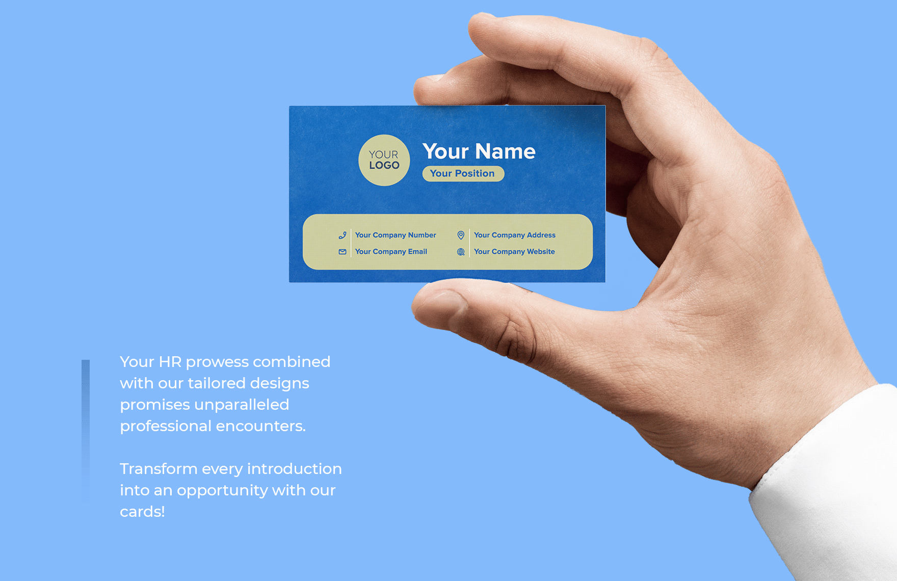 Marketing Director Business Card Template