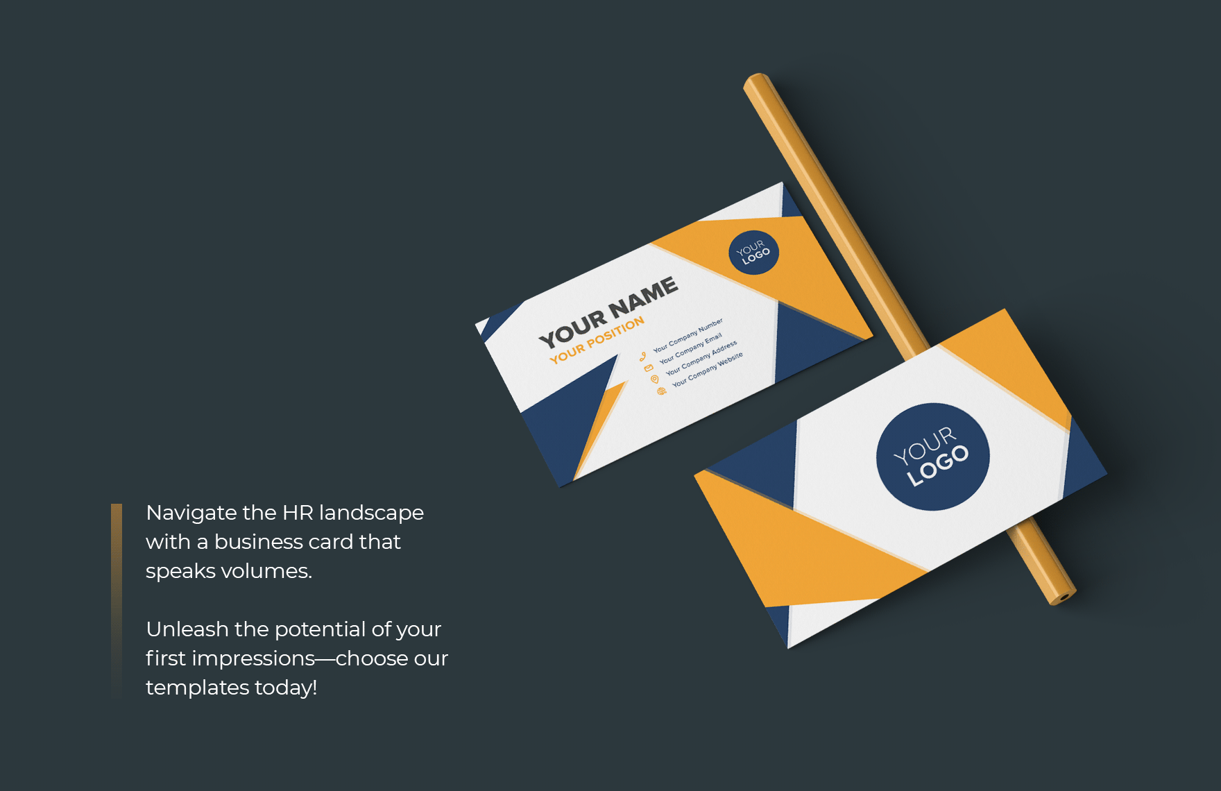 Product Manager Business Card Template