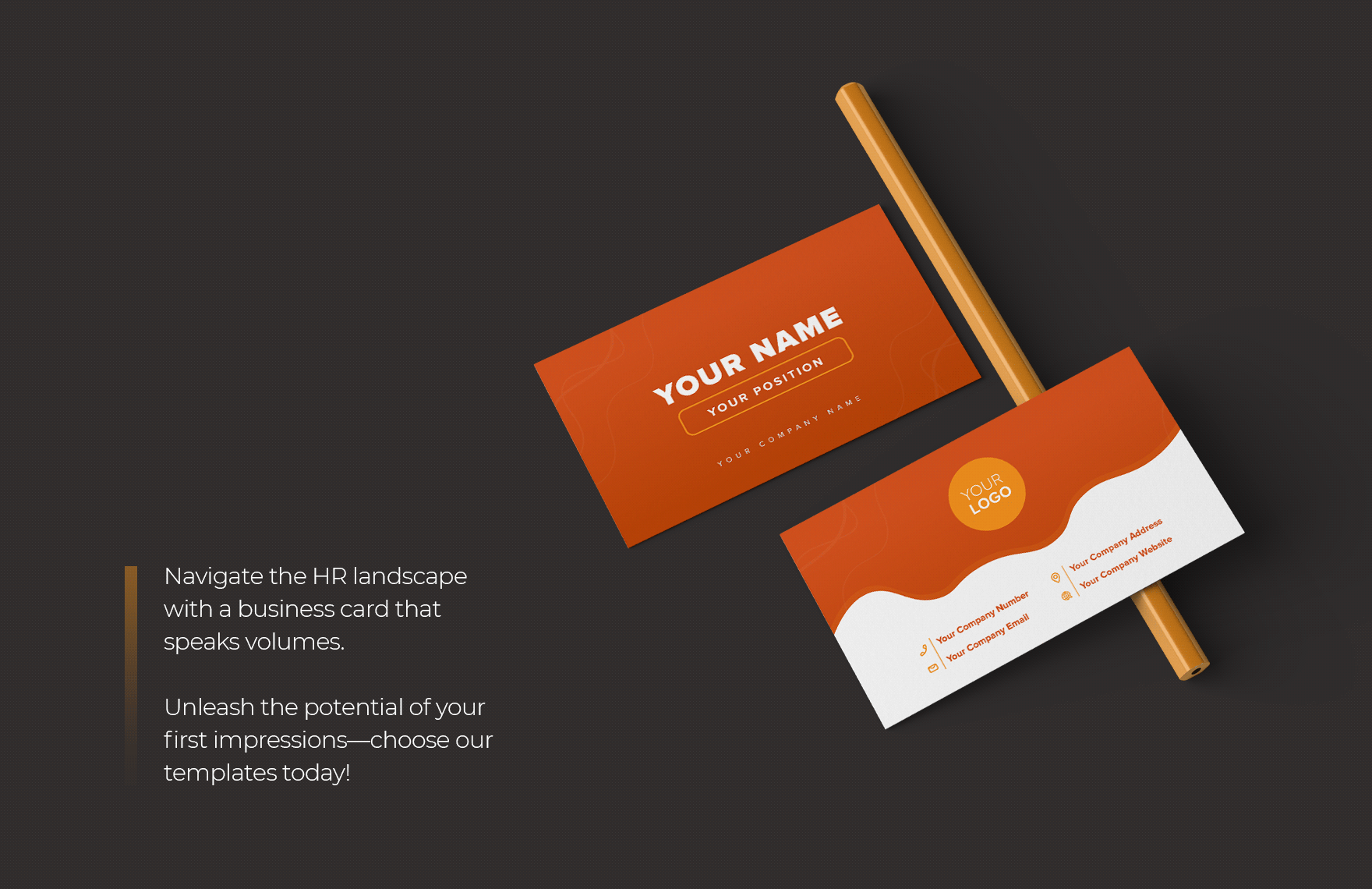 Software Engineer Business Card Template
