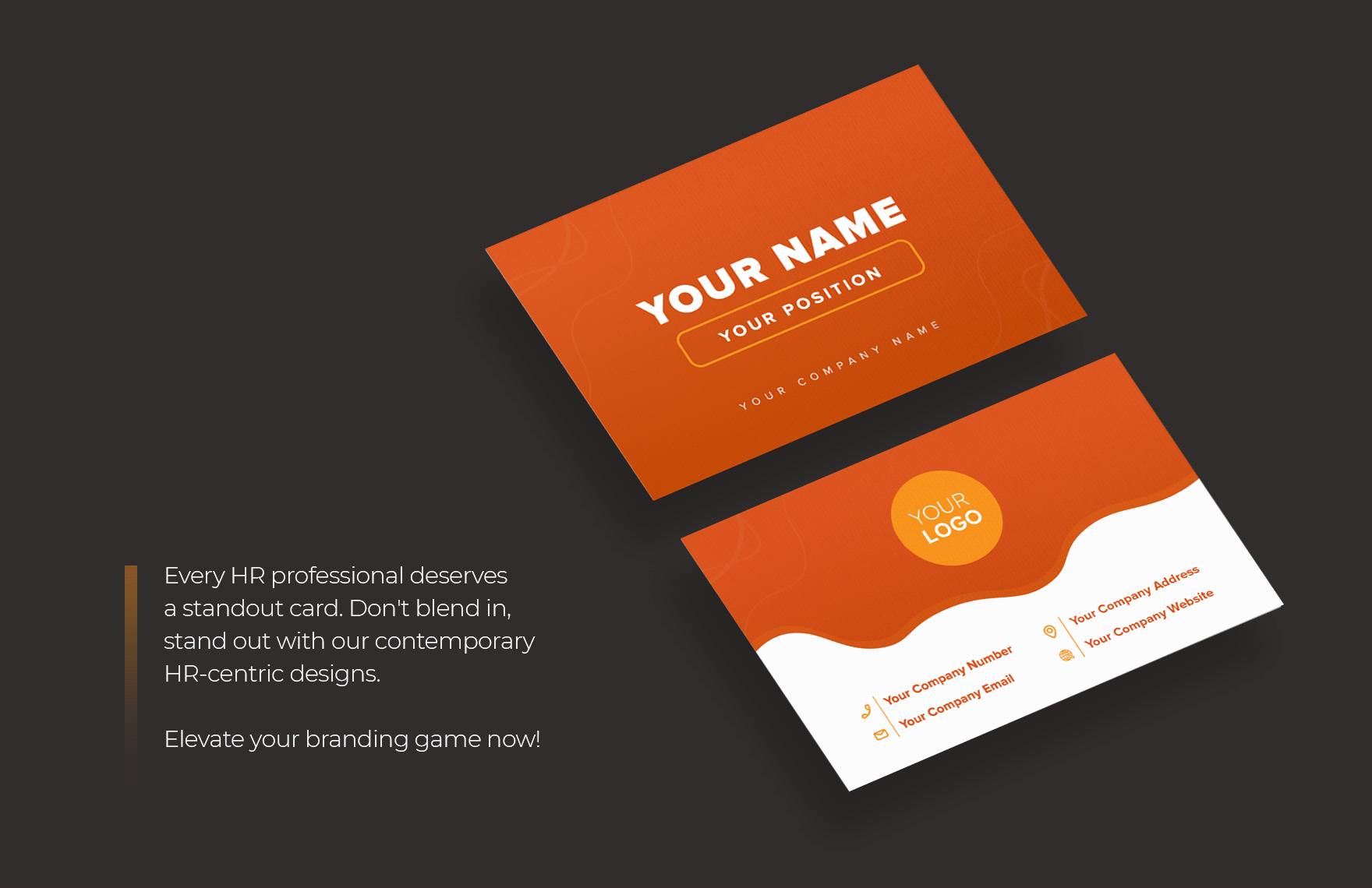 Software Engineer Business Card Template