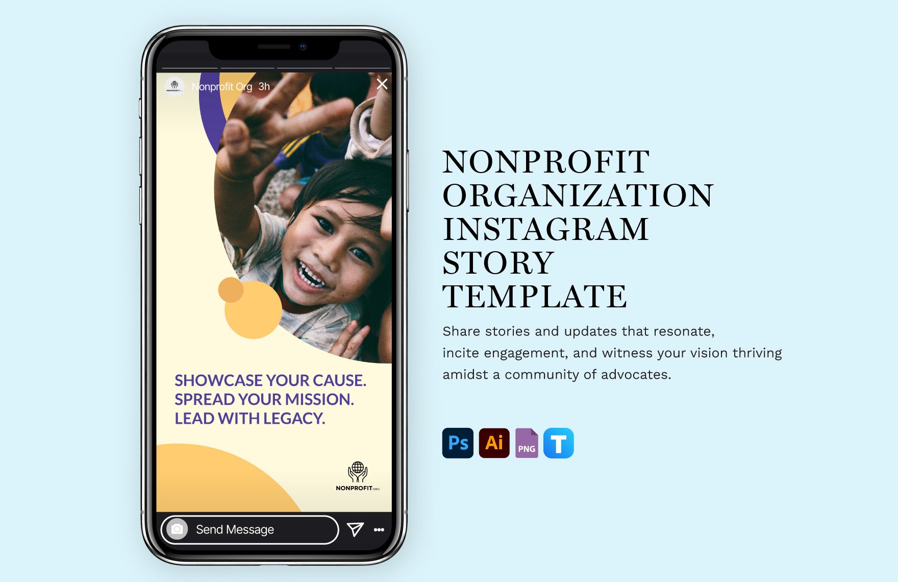 Nonprofit Organization Instagram Story Template