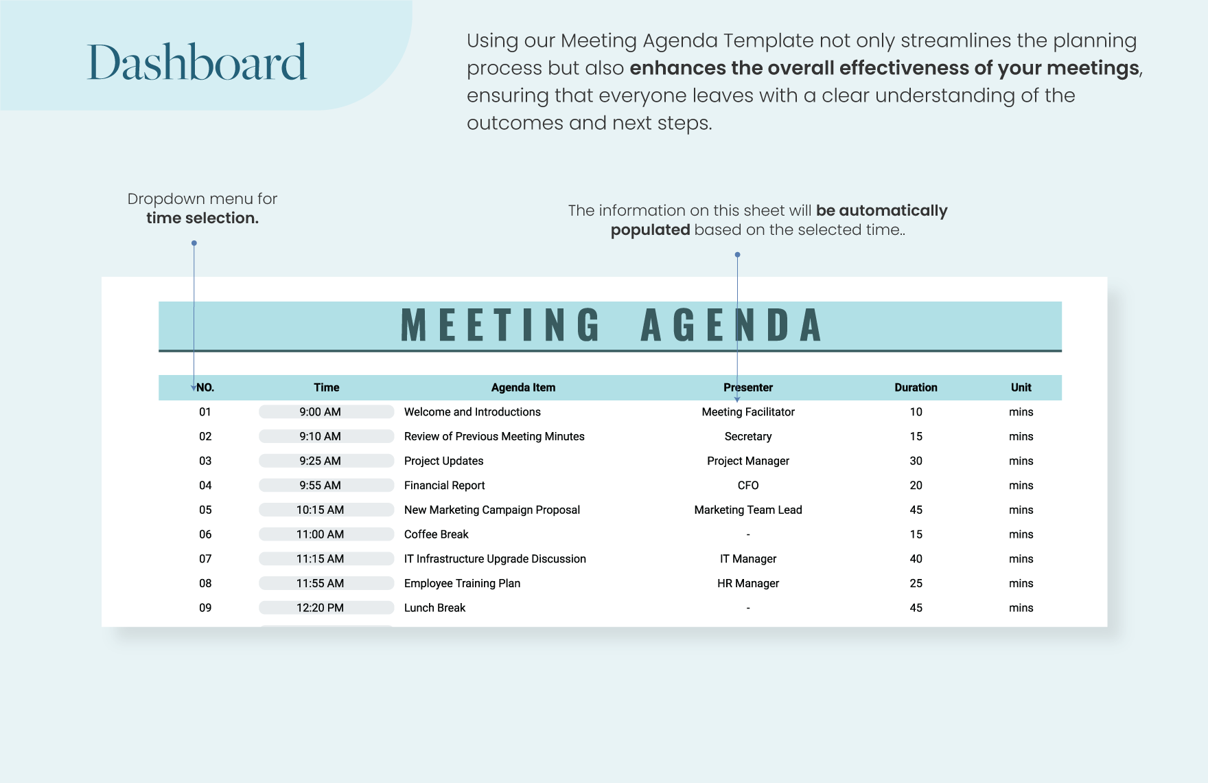Meeting Agenda Template