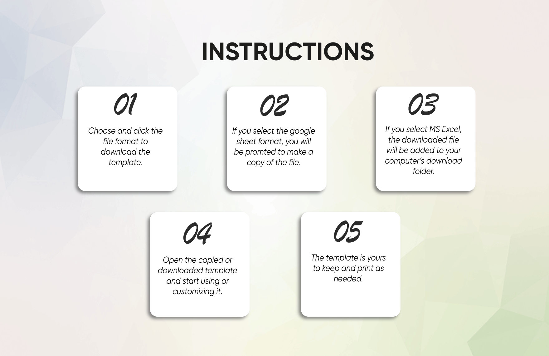 Travel Itinerary Schedule Template