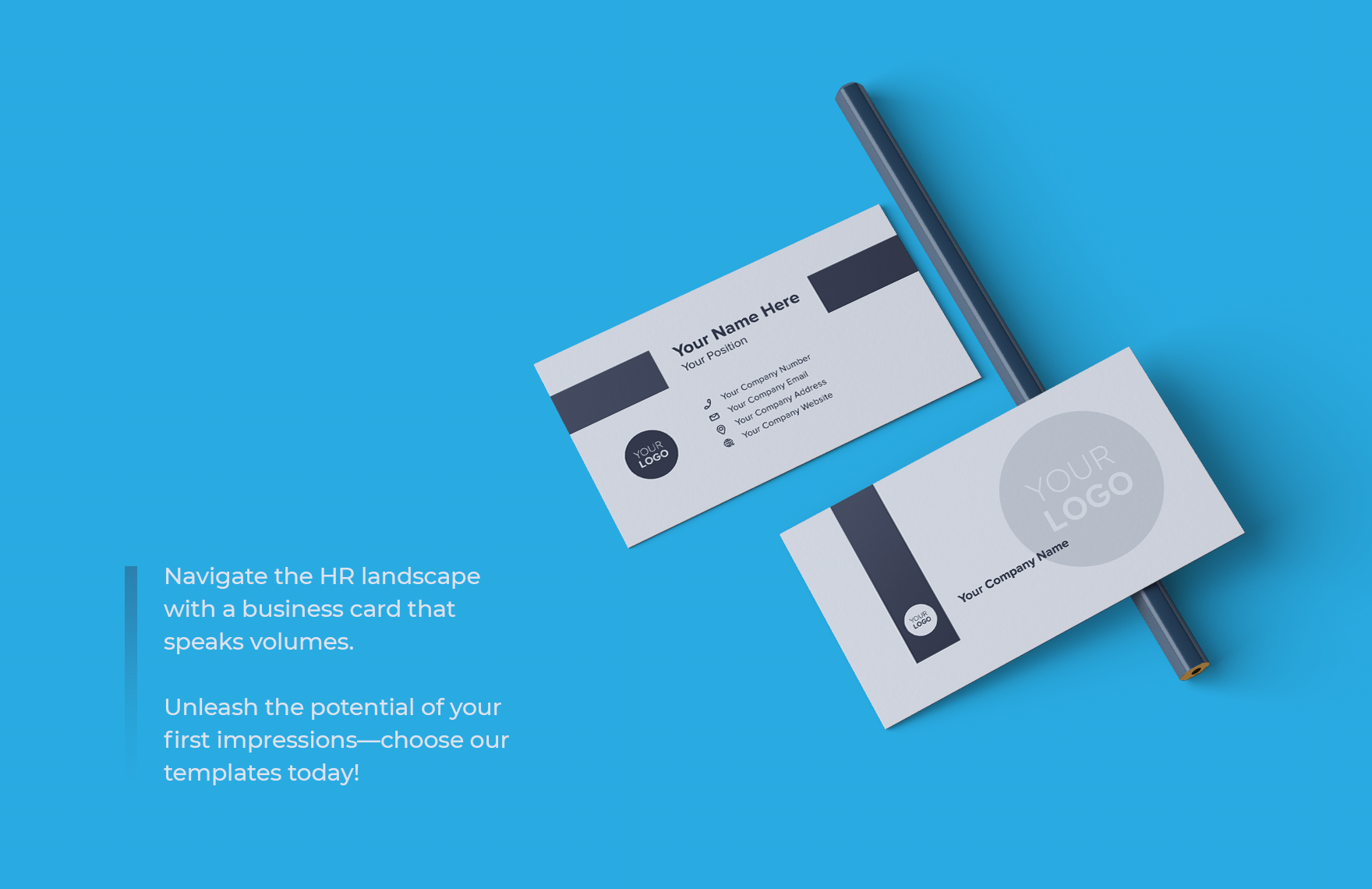 Research Scientist Business Card Template