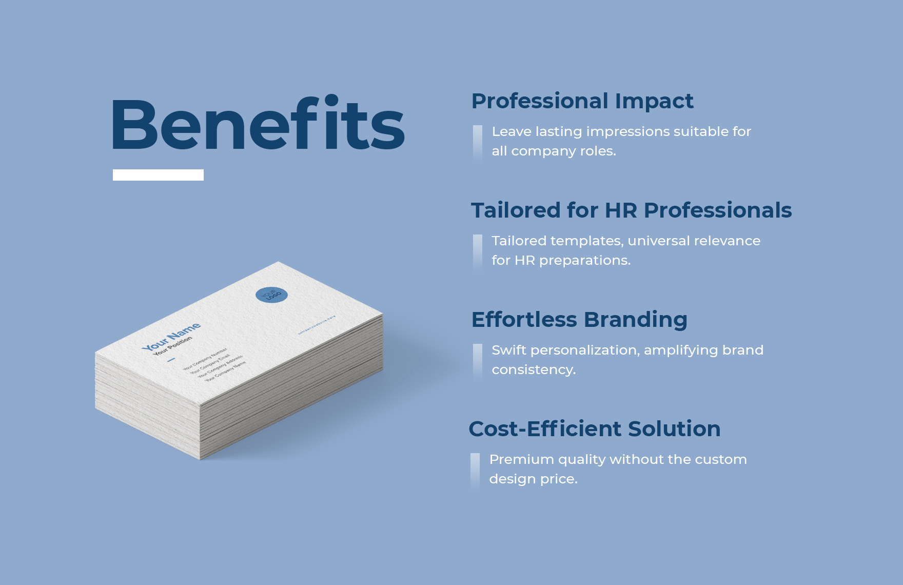 Accountant Business Card Template