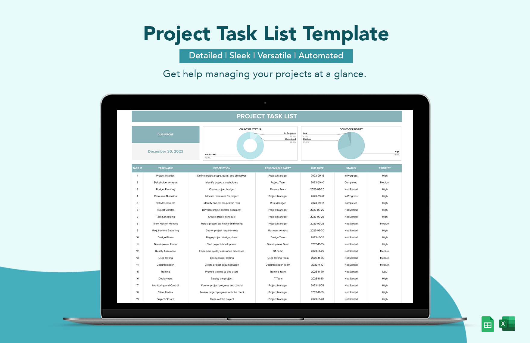 FREE Project , Designs & Documents Template - Download in Word, Google ...